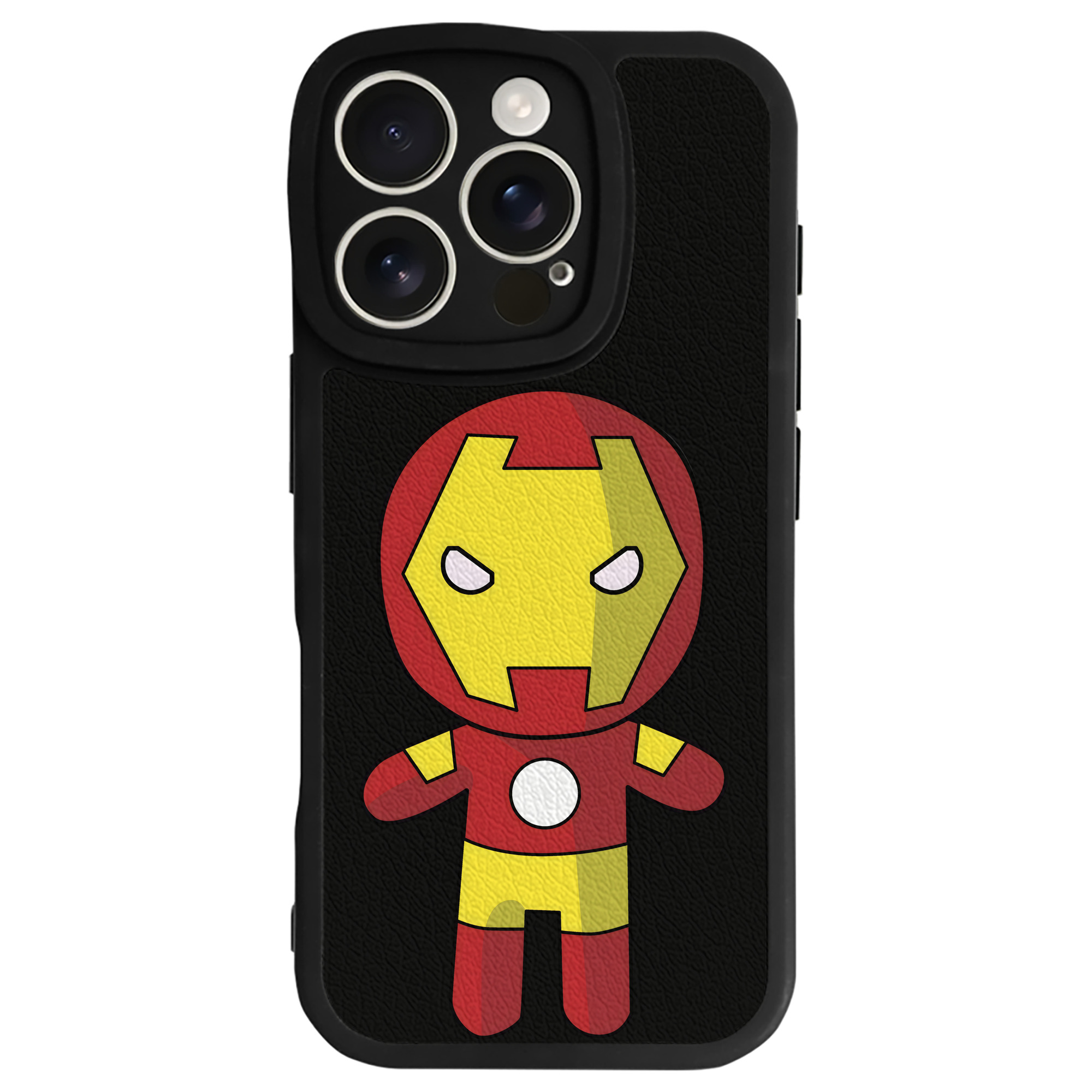 （画像用） アベンジャーズ The Avengers 【iPhone 16シリーズ対応】シリコンスマホケース（レザー調） 材質：シリコン